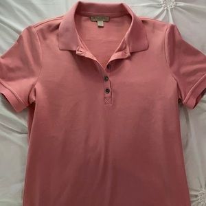 Pink Burberry Women’s Polo Shirt